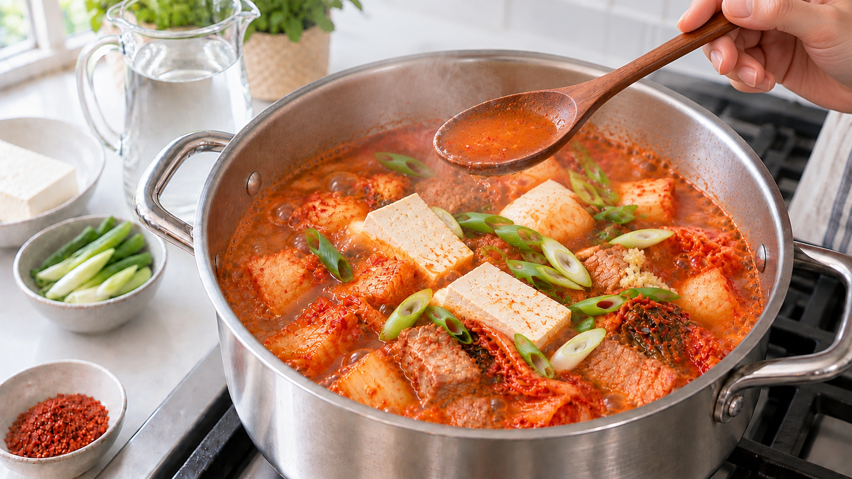 김치찌개 맹물 말고 '이 물'로 끓이면 국물이 달라집니다