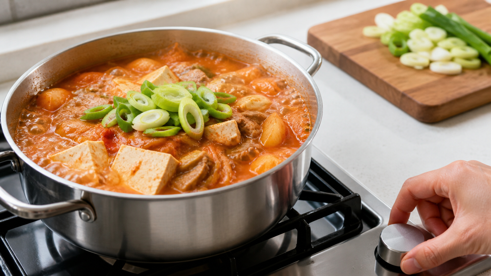 돼지고기 김치찌개 끓일 때 비계 떼어 버리지 마세요, '이것' 먼저 하시면 맛이 완전 달라집니다
